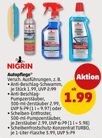 PENNY Nigrin anti-beschlag-schwamm Angebot