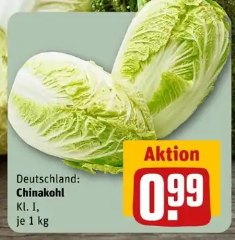 REWE Chinakohl Angebot