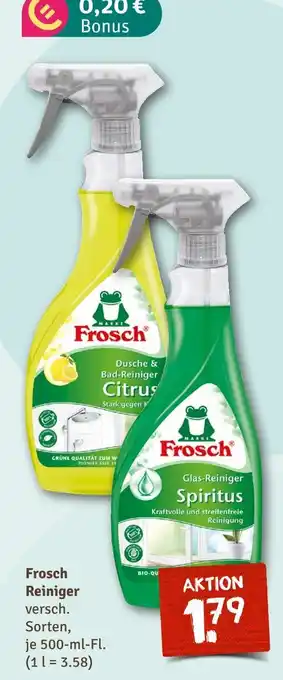 nahkauf Frosch reiniger Angebot