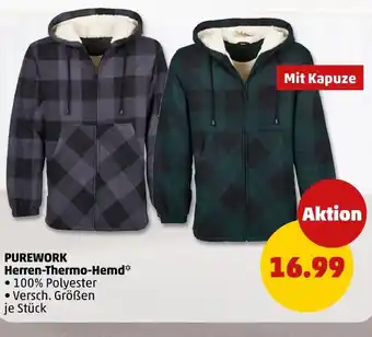 PENNY Purework herren-thermo-hemd Angebot