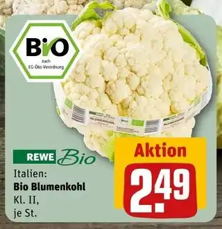 REWE Rewe bio bio blumenkohl Angebot