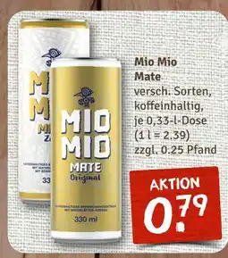 nahkauf Mio mio mate original Angebot