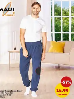 PENNY Maui sports herren-thermofleece-hose Angebot