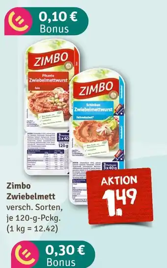 nahkauf Zimbo zwiebelmettwurst Angebot