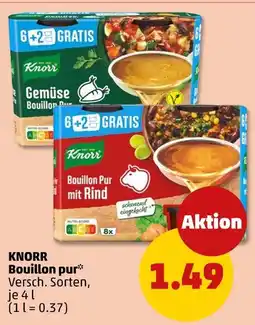 PENNY Knorr bouillon pur gemüse Angebot