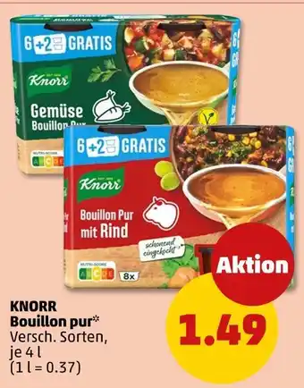 PENNY Knorr bouillon pur gemüse Angebot