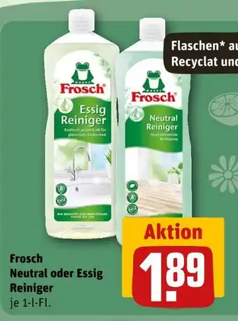 REWE Frosch neutral reiniger Angebot