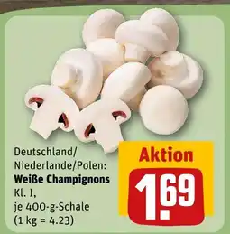 REWE Weiße champignons Angebot