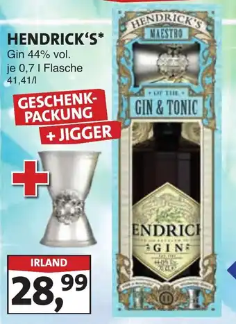 Lösch Depot HENDRICK'S GIN Angebot