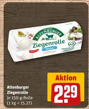 REWE Altenburger ziegenrolle Angebot