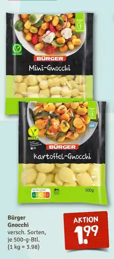 nahkauf Bürger mini-gnocchi Angebot