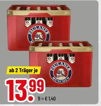 trinkgut Paulaner weißbier Angebot