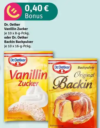 nahkauf Dr. oetker vanillin zucker Angebot