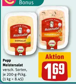 REWE Walter popp meistersalat eiersalat Angebot