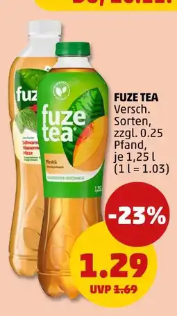 PENNY Fuze tea fuze tea Angebot