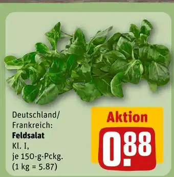 REWE Feldsalat Angebot