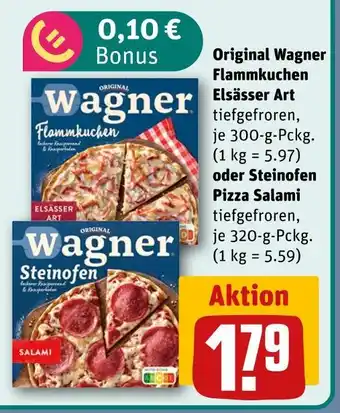 REWE Wagner flammkuchen elsässer art Angebot