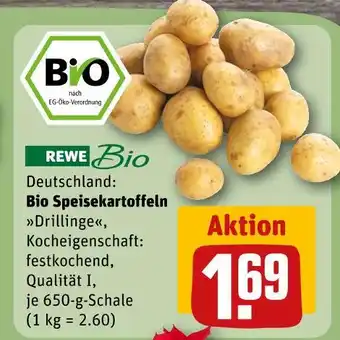 REWE Rewe bio bio speisekartoffeln Angebot