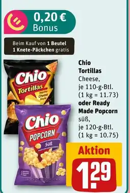 REWE Chio tortillas Angebot