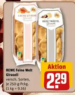 REWE Rewe feine welt lachs zitrone girasoli Angebot