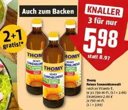 REWE Thomy Reines Sonnenblumenöl Angebot