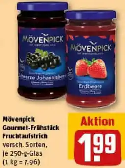 REWE Mövenpick Gourmet-Frühstück Fruchtaufstrich Angebot