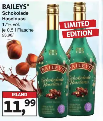 Lösch Depot BAILEYS Schokolade Haselnuss LIMITED EDITION Angebot