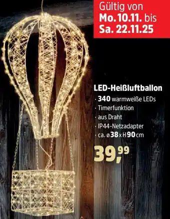 Thomas Philipps LED-Heißluftballon Angebot