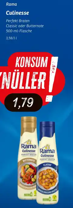 KONSUM Rama Culinesse Angebot