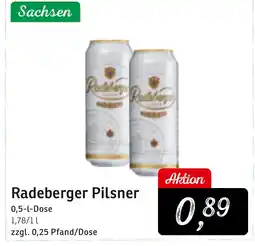 KONSUM Radeberger Pilsner Angebot