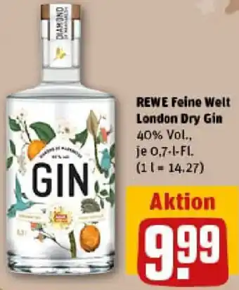 REWE REWE Feine Welt London Dry Gin Angebot