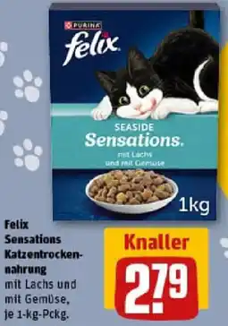 REWE Felix Sensations Katzentrockennahrung Angebot