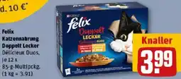 REWE Felix Katzennahrung Doppelt Lecker Angebot