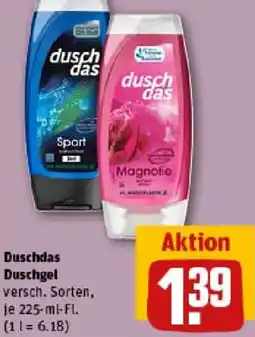REWE Duschdas Duschgel Angebot