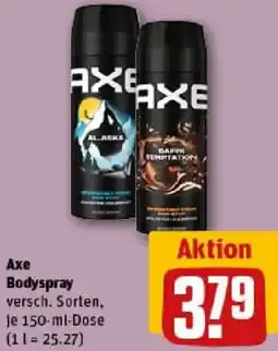 REWE Axe Bodyspray Angebot