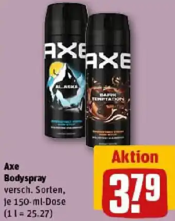 REWE Axe Bodyspray Angebot