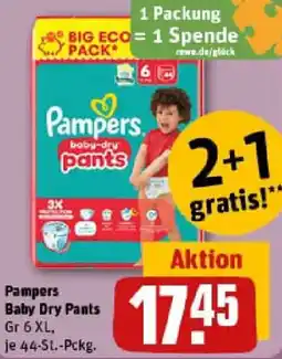 REWE Pampers Baby Dry Pants Angebot