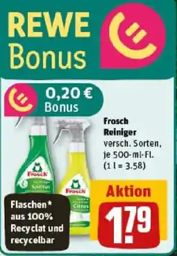 REWE Frosch Reiniger Angebot
