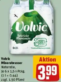 REWE Volvic Mineralwasser Angebot