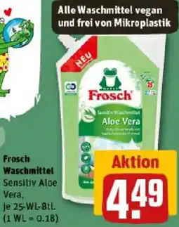 REWE Frosch Waschmittel Angebot