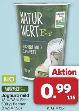 Famila Nord West NATURWERT Bio Joghurt mild Angebot