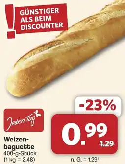Famila Nord West Jeden Tag Weizenbaguette Angebot