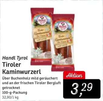 KONSUM Handl Tyrol Tiroler Kaminwurzerl Angebot
