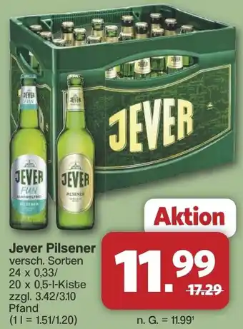 Famila Nord West Jever Pilsener Angebot