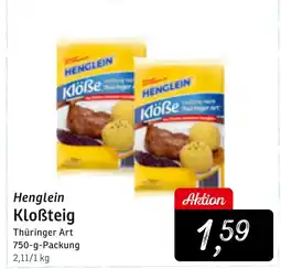 KONSUM Henglein Kloẞteig Angebot