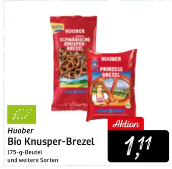 KONSUM Huober Bio Knusper-Brezel Angebot