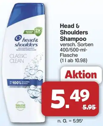 Famila Nord West Head & Shoulders Shampoo Angebot