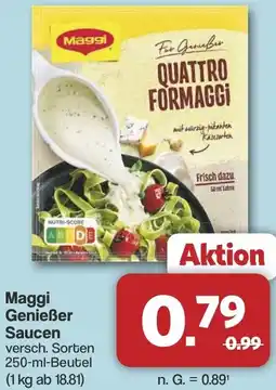 Famila Nord West Maggi Genießer Saucen Angebot