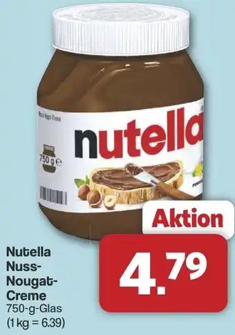 Famila Nord West Nutella Nuss Nougat Creme Angebot