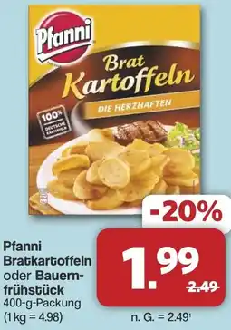 Famila Nord West Pfanni Bratkartoffeln oder Bauernfrühstück Angebot